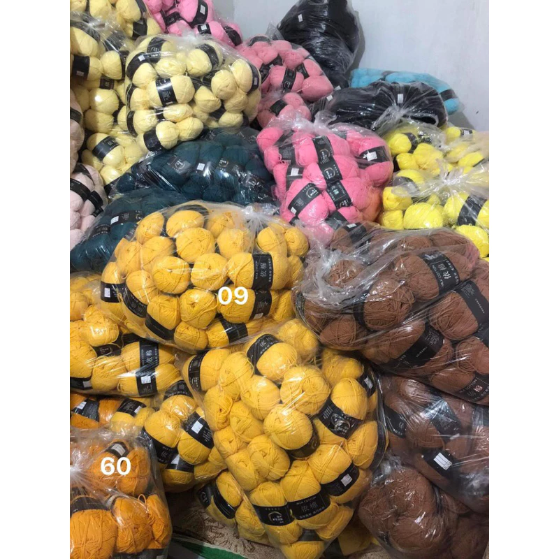 Len 50gr mác đen màu 50-86
